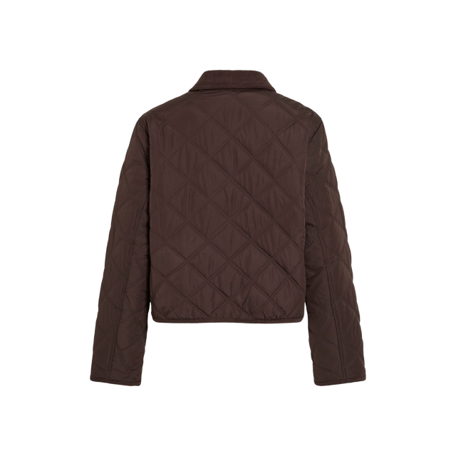 VILA-Quila L/S Cord-Quilt-Shorts