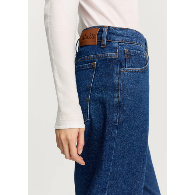 Aiayu-Cooper Highwaist Straight Jeans