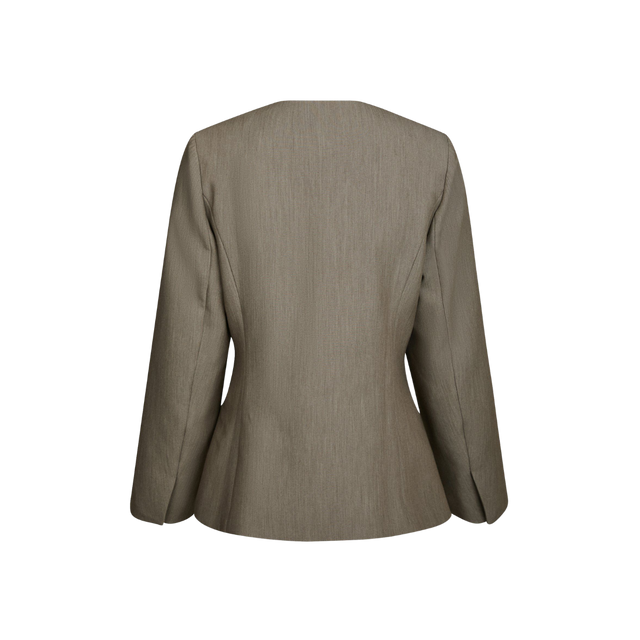 Neo Noir-Frillis Taillierter Blazer