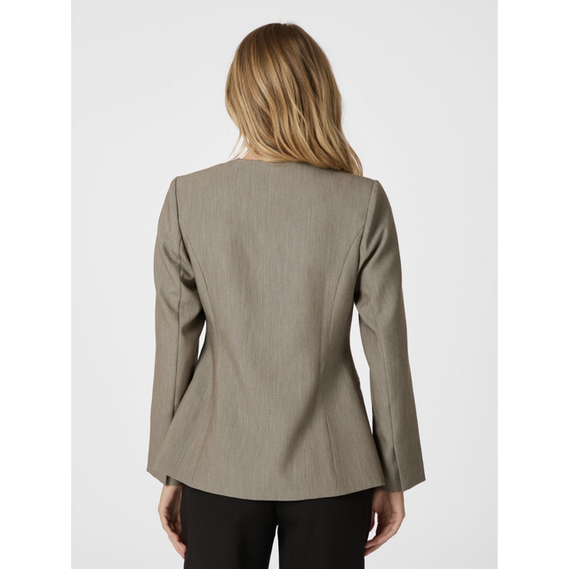 Neo Noir-Frillis Taillierter Blazer