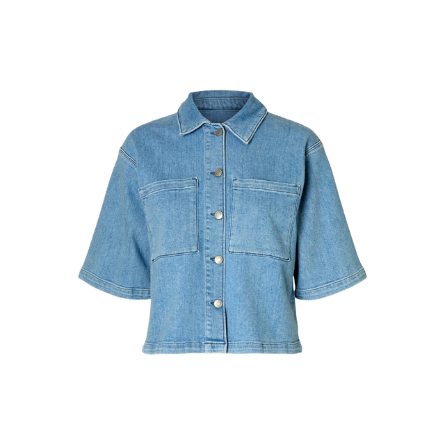 Selected Femme – Anya 2/4-Kurzjeanshemd