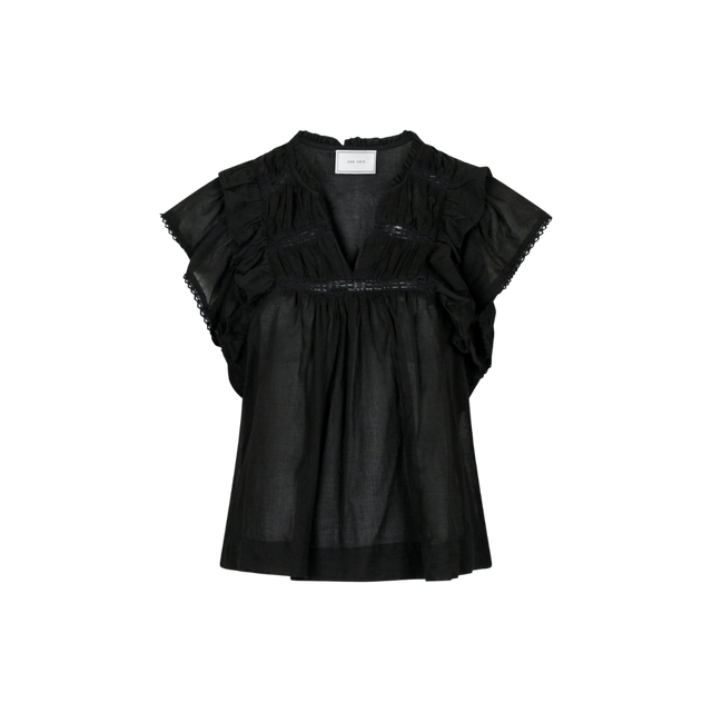 Neo Noir Jayla Voile Top