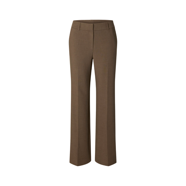 Selected Women SLFRITA MW WIDE PANT MELANGE
