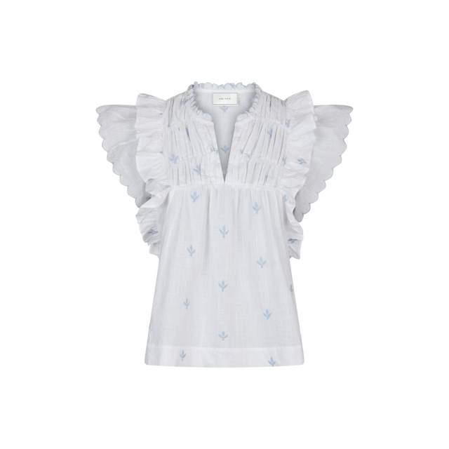 Neo Noir Jayla Embroidery Top