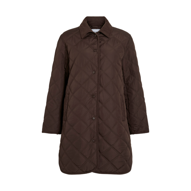 VILA Quila L/S Cord-Steppdecke lang