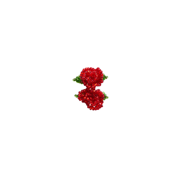Pura Utz Doppel-Rosen-Ohrring