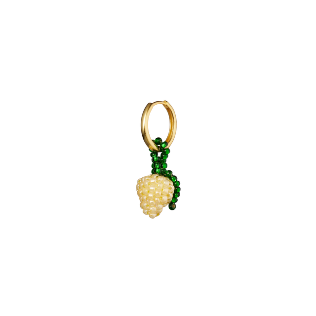 Pura Utz Ørering Beaded Mini Earring Hinge Hoop