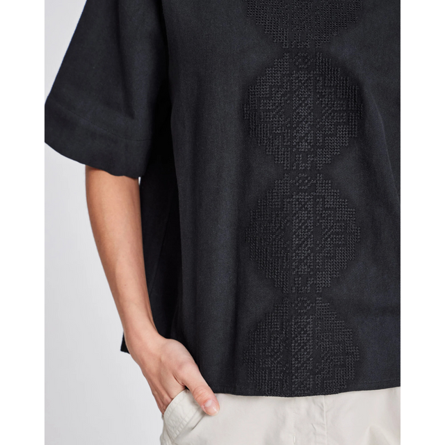 Gai Lisva Signe S/S Twill-Oberteil
