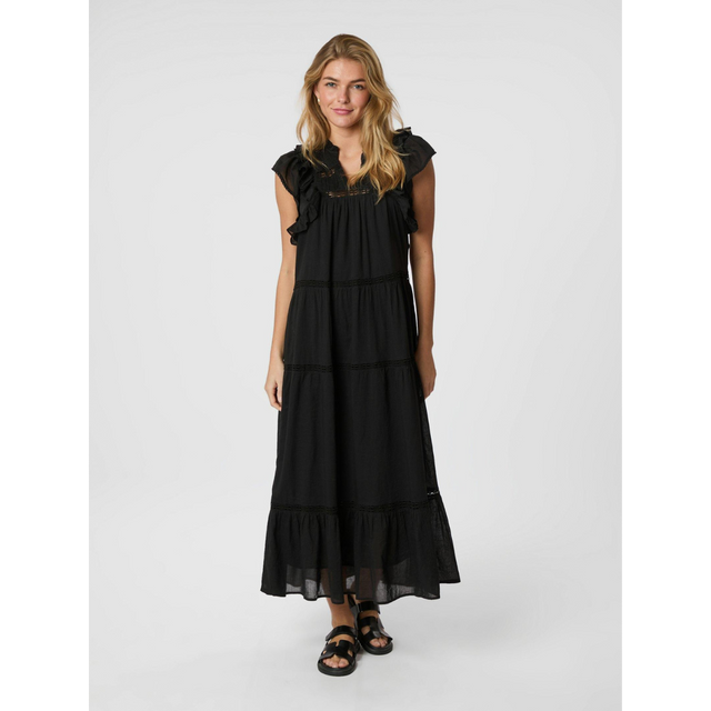 Neo Noir Ankita S Voile-Kleid