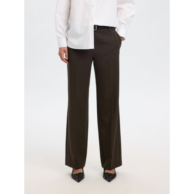 Selected Damen-SLFRITA MW WIDE PANT