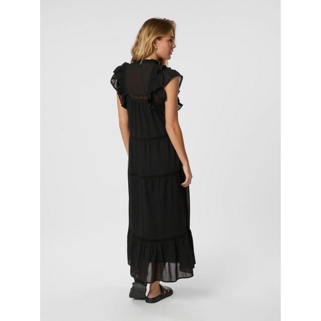 Neo Noir Ankita S Voile-Kleid