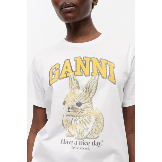 Ganni – Lockerer Baby-Dutt aus Basic-Jersey