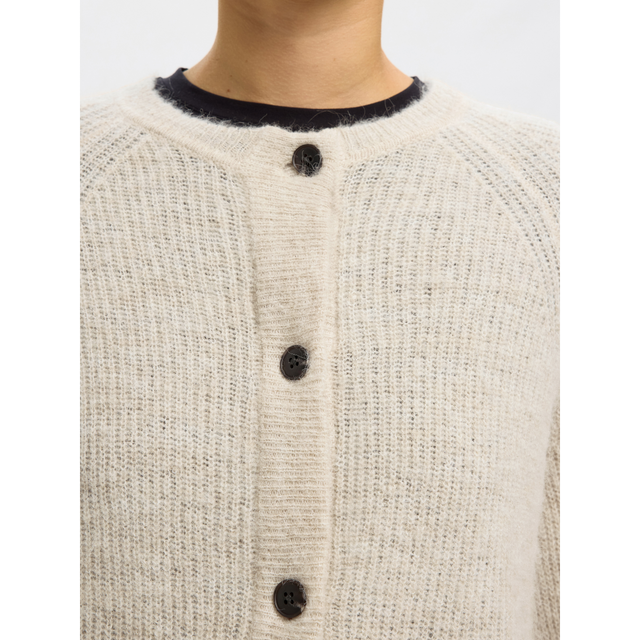 Selected Damen-Lulu LS Strick-Kurzcardigan
