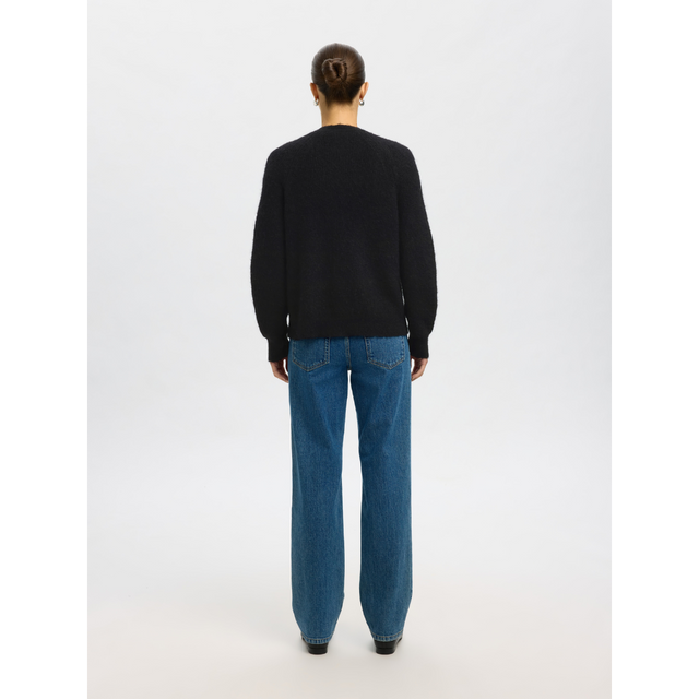 Selected Damen-Lulu LS Strick-Kurzcardigan
