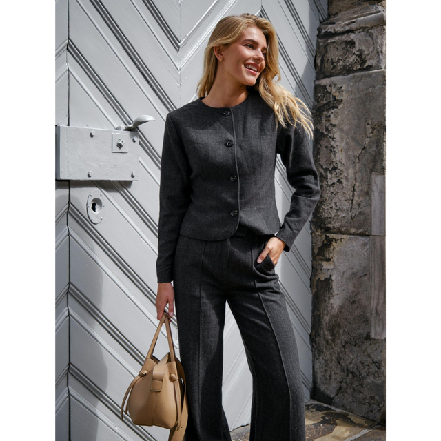 Neo Noir-Amanda Fischgrätjacke