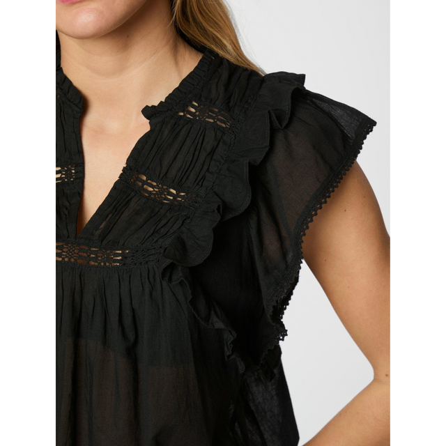 Neo Noir Jayla Voile Top