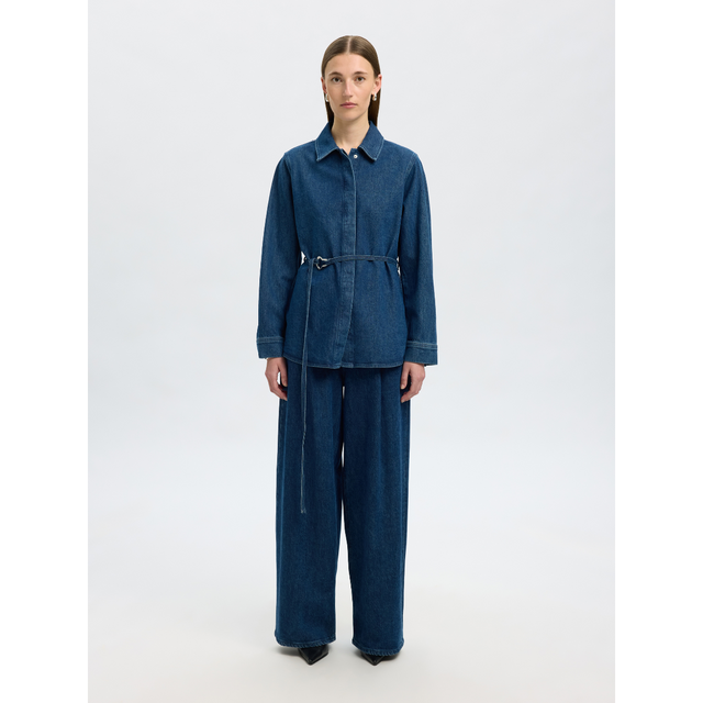 Selected Damen – Entspanntes Selma-Noa-Jeanshemd