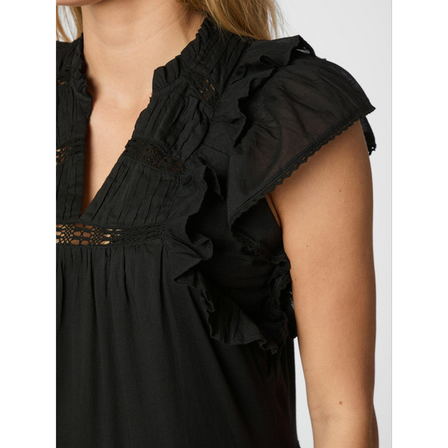 Neo Noir Ankita S Voile-Kleid