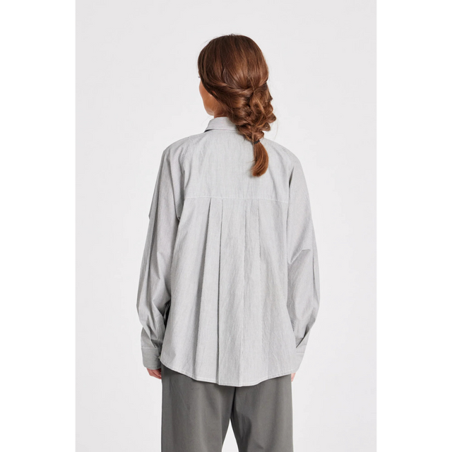 Gai Lisva Bella Raglan Striped Poplin Shirt