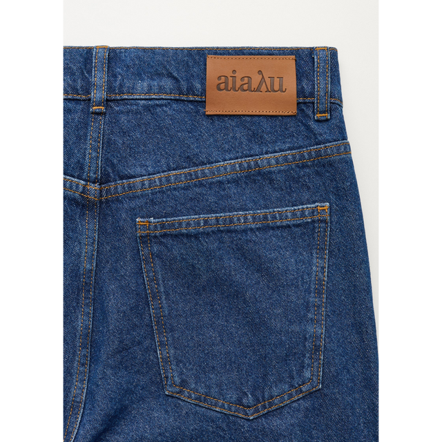 Aiayu-Cooper Highwaist Straight Jeans