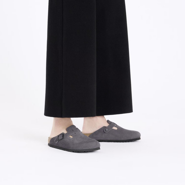 Birkenstock Boston Suede Narrow Fit