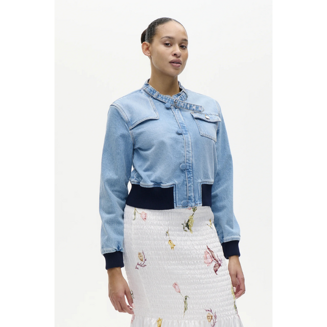 Cool Berna denim jakke fra Baum und Pferdgarten - model