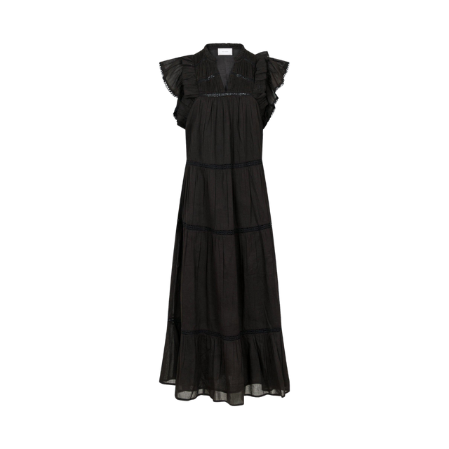 Neo Noir Ankita S Voile-Kleid