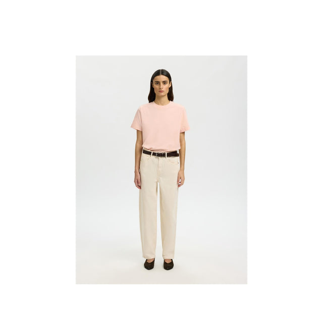 Selected Women T-shirt Essential SS Boxy Tee Noos