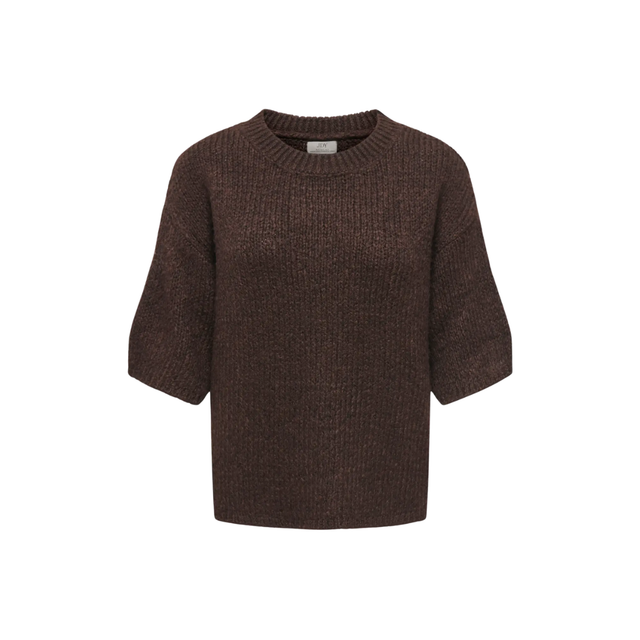 JDY Dicte S/S Pull O-Neck KNT Noos