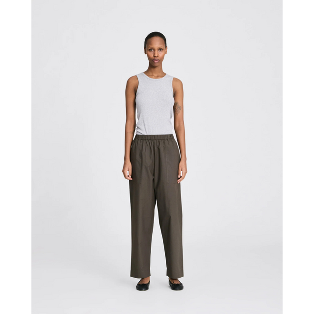 Afslappede Jasmin Poplin Pants fra Gai Lisva - helfigur