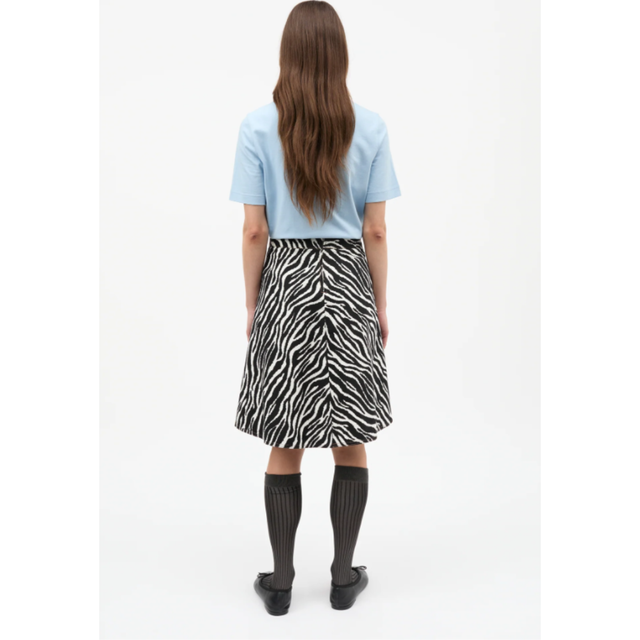 Mads Nørgaard Mock Twill Stelly AOP Skirt