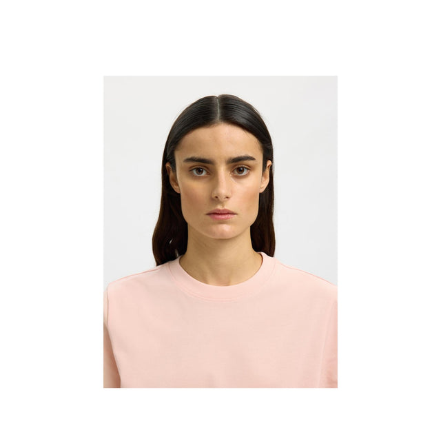 Selected Women T-shirt Essential SS Boxy Tee Noos