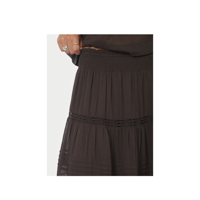 Neo Noir Felicia S Voile Skirt