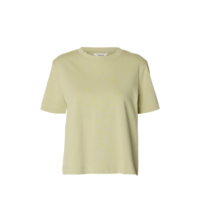 Selected Damen T-Shirt Essential SS Boxy Tee Noos