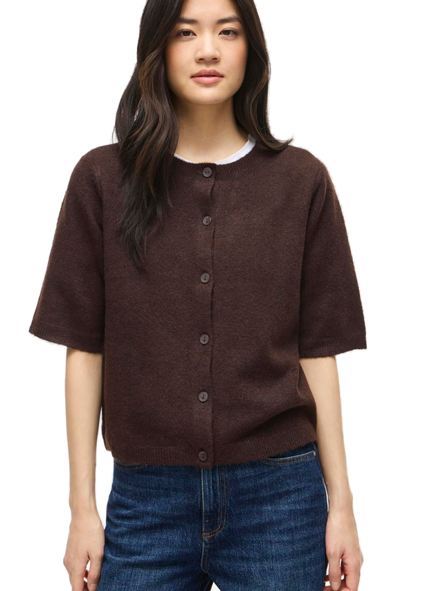 VILA Liga 2/4 O-Neck Knit Cardigan