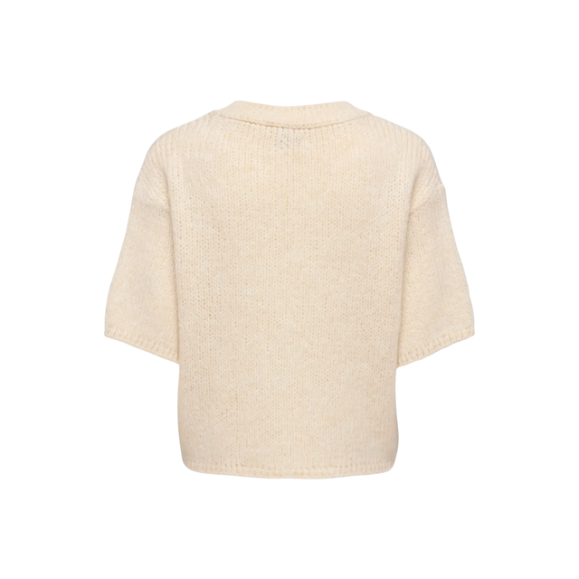 JDY Dicte S/S Pull O-Neck KNT Noos