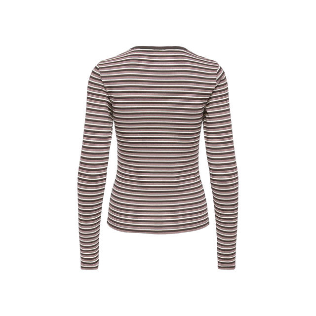 JDY Bali L/S O-Neck Top Dia