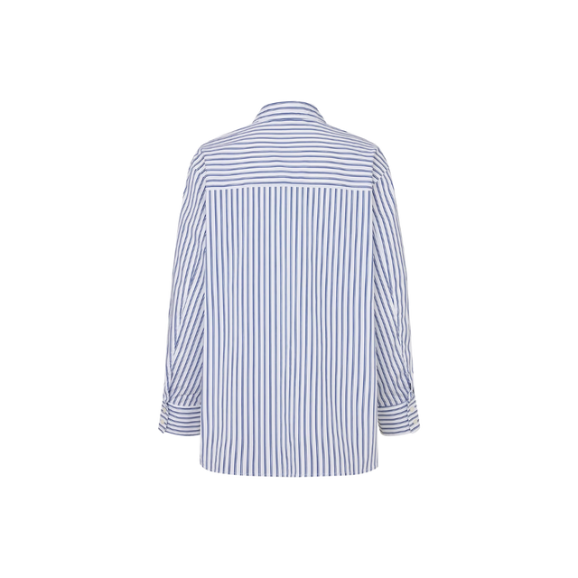 Webster skjorte i klassiske striber fra Envii - bag