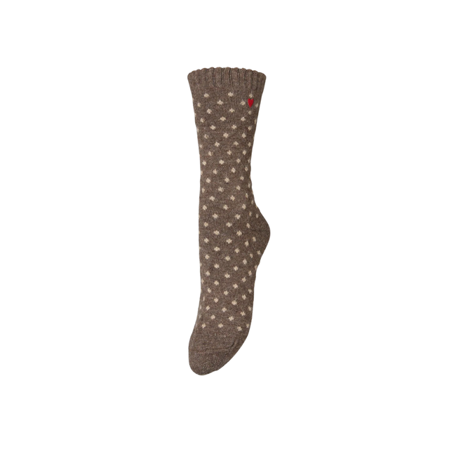 Becksöndergaard Dotted Wola Sock
