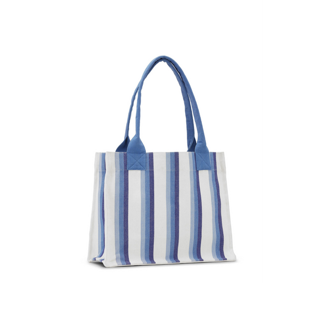 Ganni Large Easy Shopper Stripes