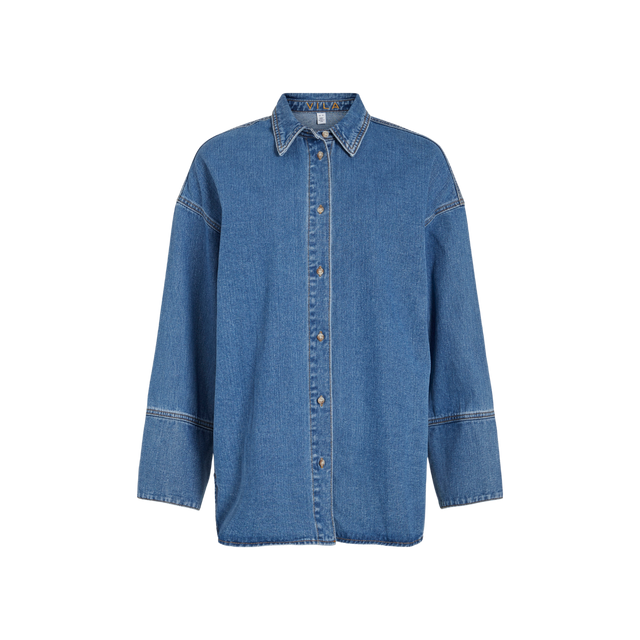 VILA Vimaya L/S Loose Denim Shirt