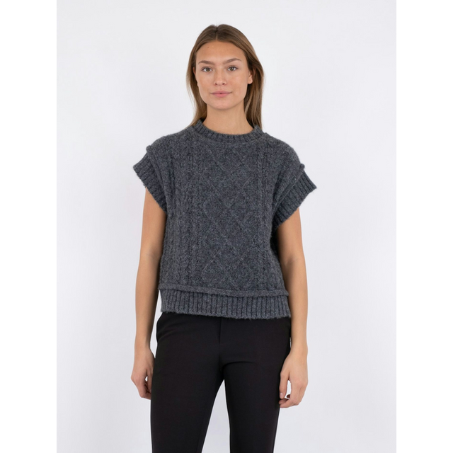 Neo Noir Malley Knit Vest