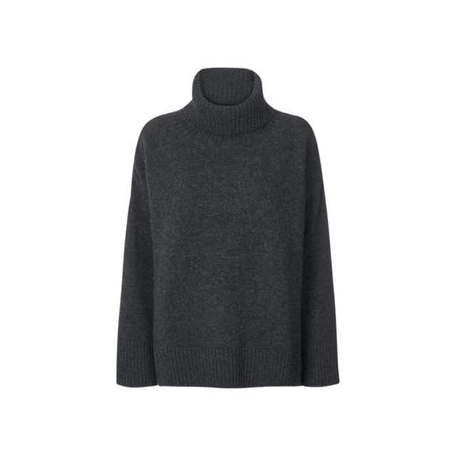 Gai Lisva Strik Vita Lambswool Jumper