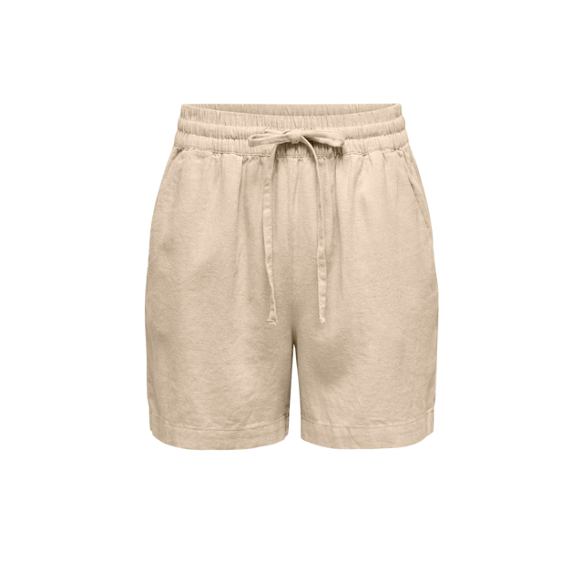 JDY Say HW Leinen-String-Shorts