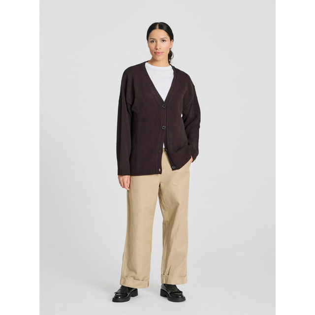 Gai Lisva-Edith Lammwoll-Cardigan GOTS