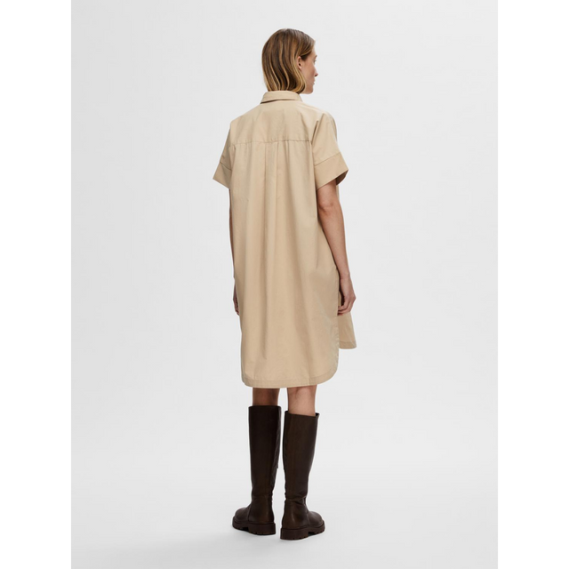 Selected Femme SLFBLAIR 2/4 SHORT SHIRT DRESS