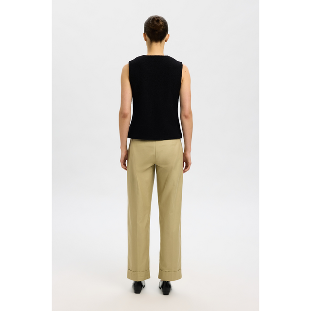 Selected Damen Darla Strickweste mit Knopf