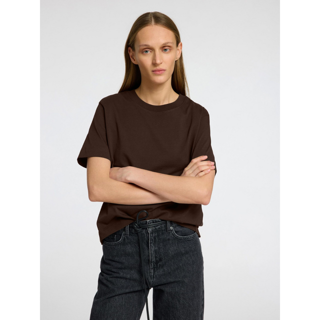 Selected Femme T-Shirt Essential SS Boxy Tee Noos