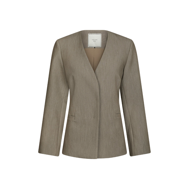 Neo Noir-Frillis Taillierter Blazer