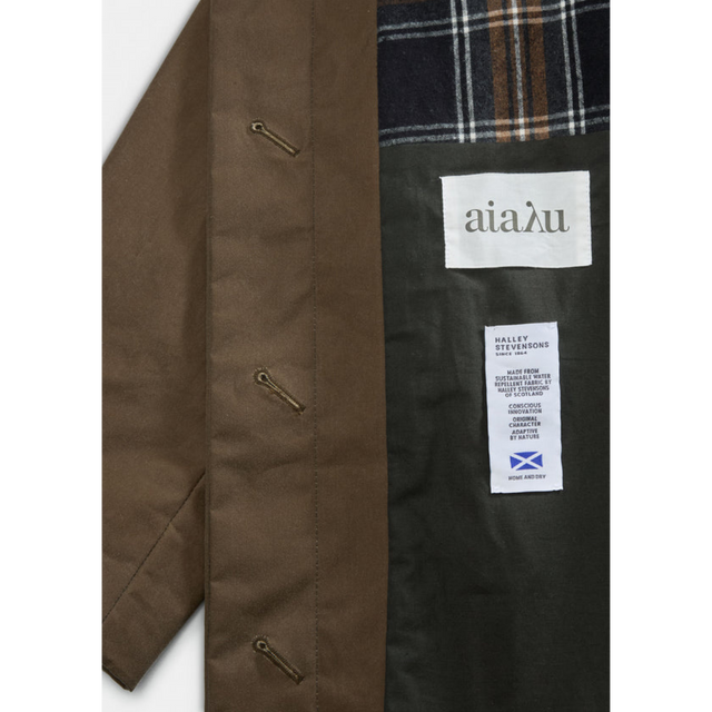 Aiayu Noor Coat Oilskin